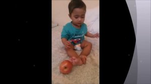 Cute Baby Eating Fruits | Small Baby Eating Apple & Orange | Cute baby eating videos