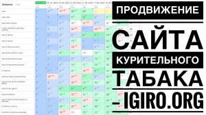 Продвижение сайта компании igiro.org