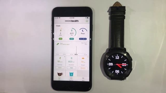 Samsung Health: Troubleshoot No Wearable Connected in iOS
