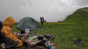 Бзерпинский Карниз и Лагерь Холодный. Красная Поляна.
