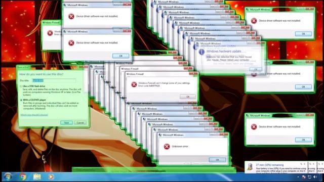 Windows 7 Crazy Error
