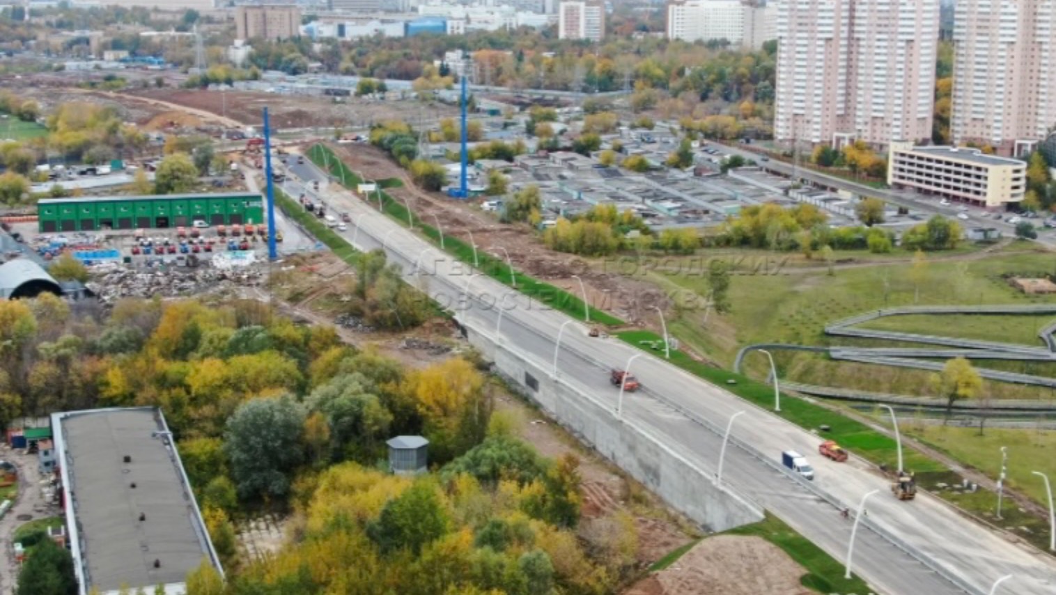 Автопрогулка по Москве. Южная рокада. Пролетарский проспект смотреть онлайн