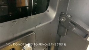 How to remove the ladder on a 2020 Land Rover Defender