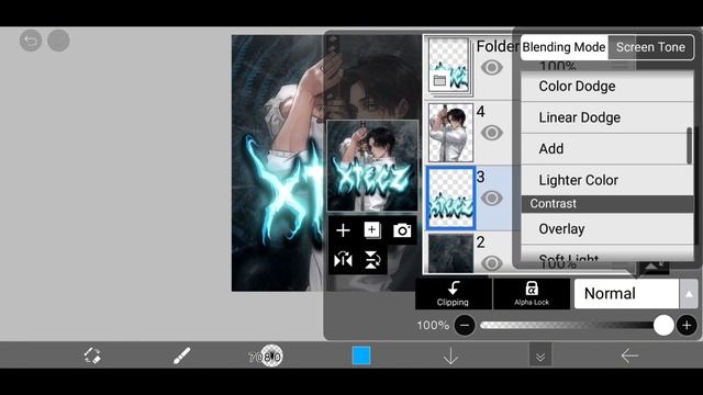 How To Make Anime Logo On Android/IOS | IbisPaintX Tutorial
