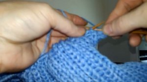 #Вязание_спицами #Снуд. Где вязать?