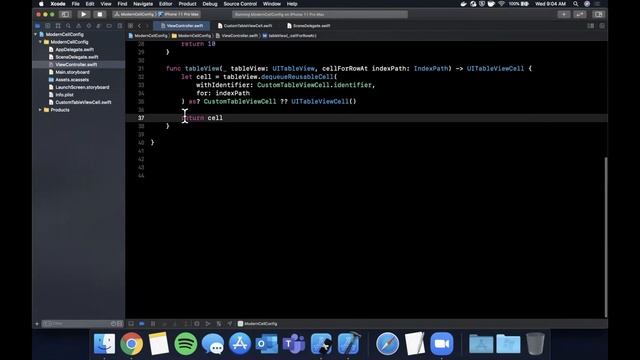 Modern Cell Configuration in iOS 14 (Swift 5, Xcode 12, 2020) - iOS Development