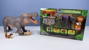 Jumanji Toys 2019 Massive Hippo Tiger and Jaguar Review Walmart