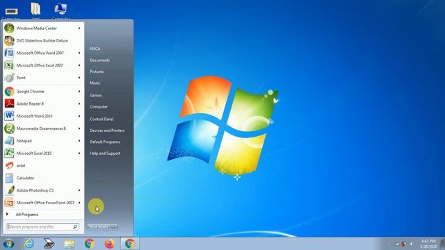 Windows 7 Basic Concepts