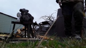 Циркулярка для дров, заточка диска для поперечного реза