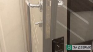 Обзор входной двери Феррони Доминанта ясень белый
