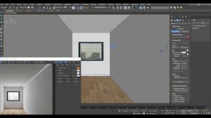 Как выставить освещение в узком длинном помещении в 3ds Max