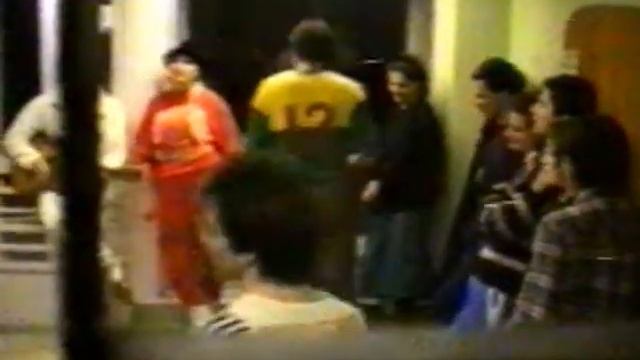 Обнинск. Зимний слет 1991 часть 1 Ночь