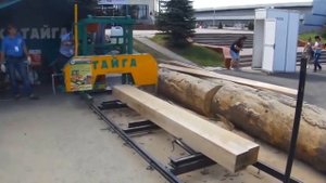 пилорама "Тайга Т-3"  с электронной линейкой "Микрон-4"