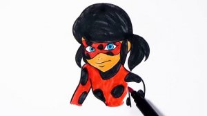 Леди Баг и Супер-Кот   Раскраска для Детей   Lady Bug and Super cat Coloring pages for Kids