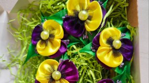 Украшения из лент