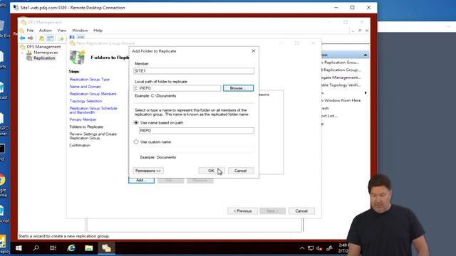 DFS Replication / Setting Up DFS On Windows Server 2019 смотреть онлайн