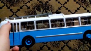 Обзор масштабной модели троллейбуса ЗиУ-5 ClassicBus