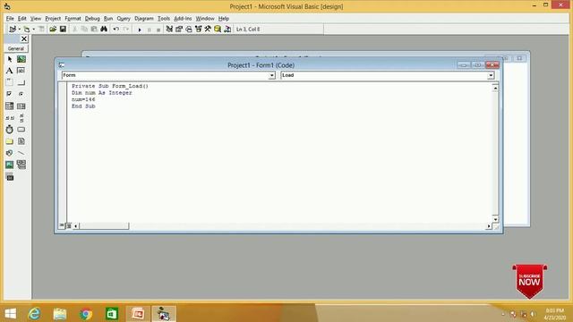 how to create program in visual basic 6.0/ok button ,cancel button , about button (part-2)