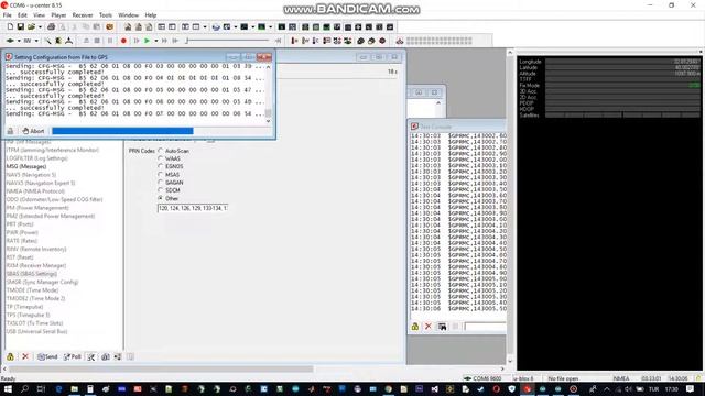 U-Center ublox neo-6m EXPORT Setting into a File смотреть онлайн
