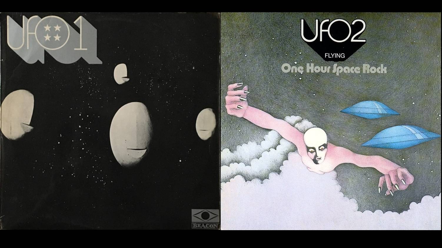 UFO - UFO 1 (1970) + UFO 2 - Flying-One Hour Space Rock (1971) Full Albums (Remastered 2008)