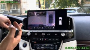 Android магнитола, круговой обзор и перешив салона на Toyota Land Cruiser 200