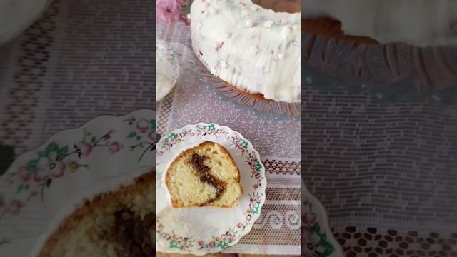 Ароматный кекс "Синнабон" просто легко и вкусно