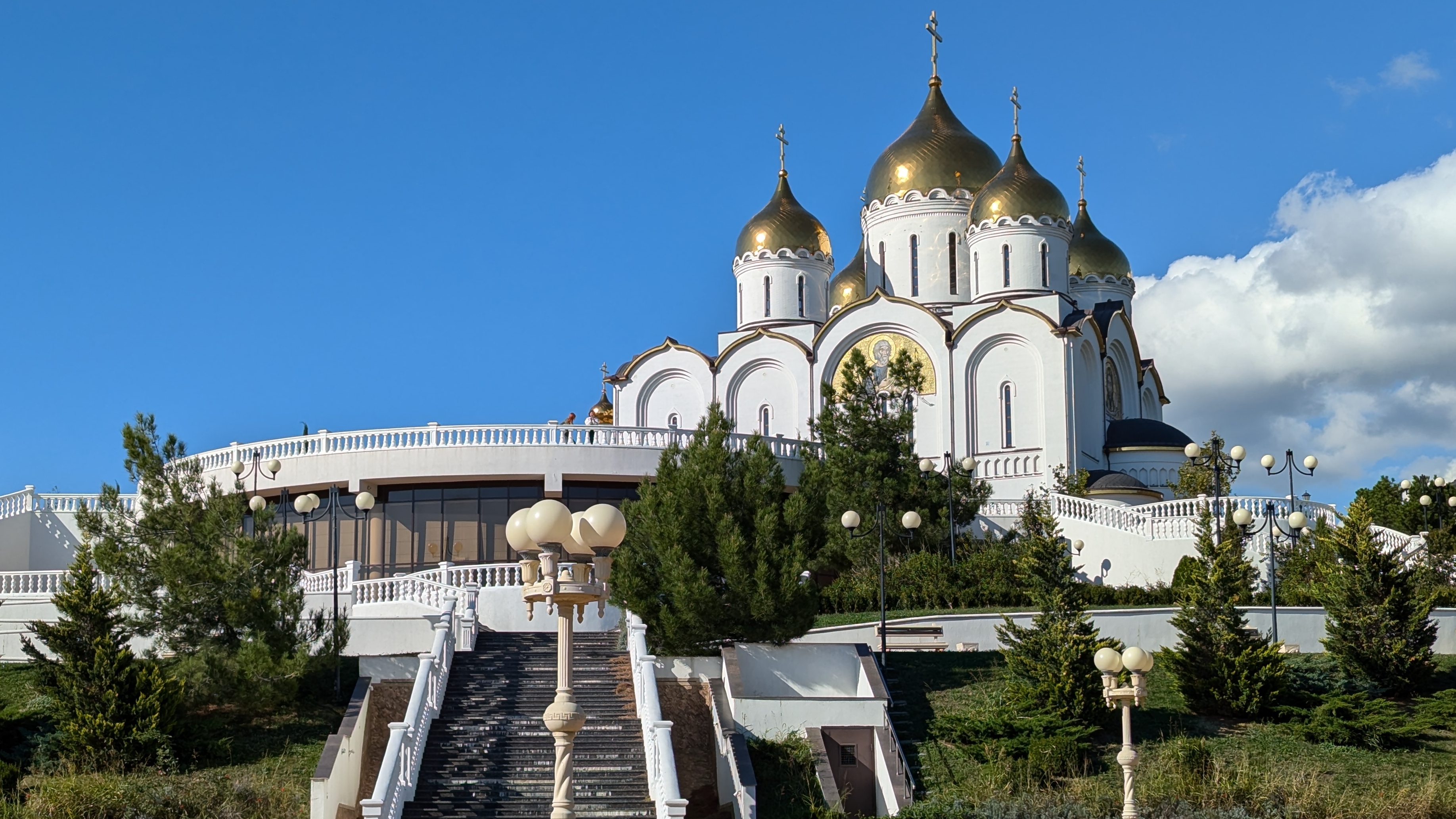 Андреевский парк Андреевский Собор, Геленджик, 15 октября 2024 года