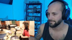 R.I.P. DRUMKIT! First Reaction Junna - Through The Fire And Flames and Painkiller! (Drum Cover)