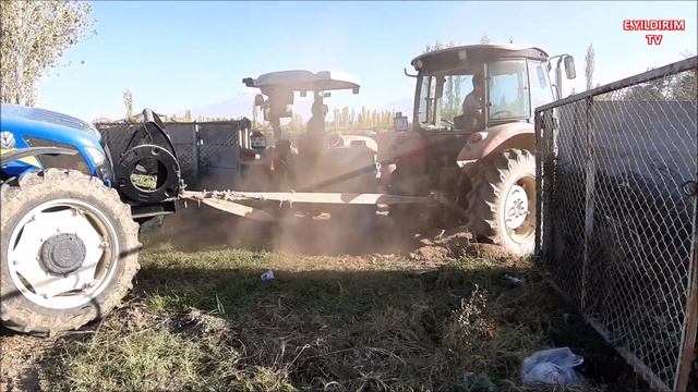 Newholland TD75D Mısır Silajı смотреть онлайн