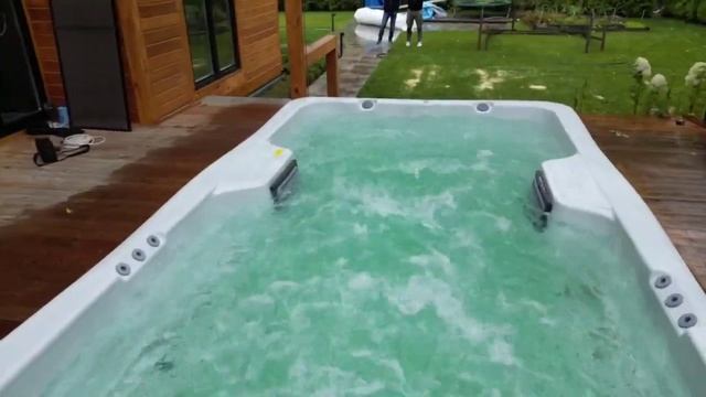 Готовый бассейн с противотоком Wellis Amazonas W-Flow | #swimspa #бассейнподключ #wellis_swim_spa