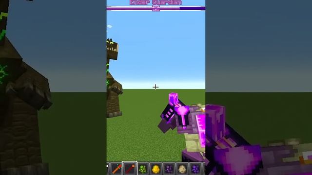 Tremorzila vs Ender Guardian in Minecraft #shorts #Minecraft