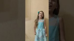 Кристина Зарицкая. Песня "Маленькая модница"