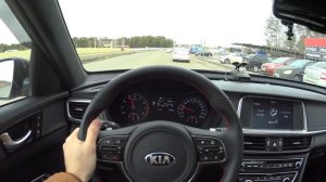 2017 Kia Optima 2.4 AT GT-line POV Test Drive