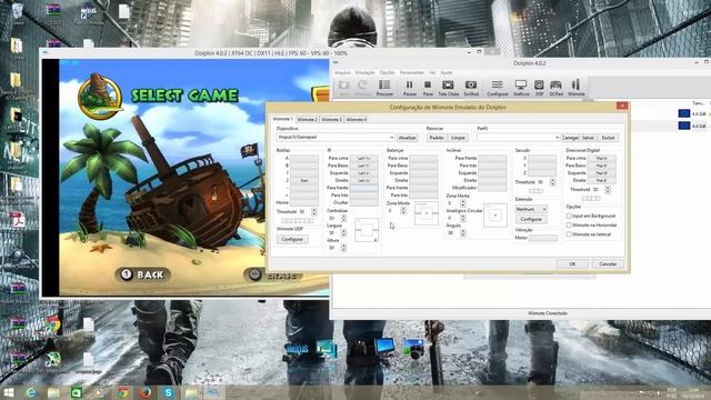 configurar qualquer controle no Dolphin 4.0 смотреть онлайн