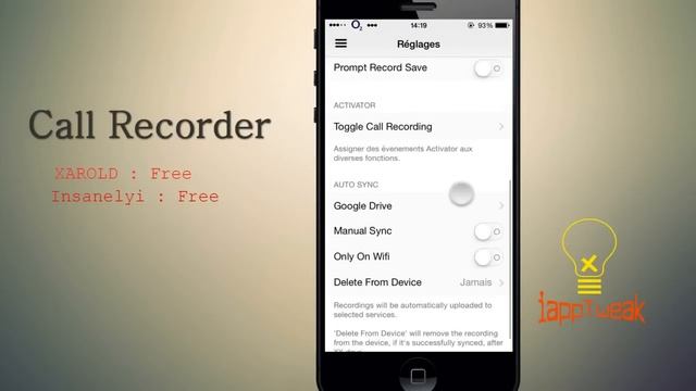 Call Recorder (2015) For iPhone : Record Calls,Skype,FaceTime,Viber..iOS6 to 8.1.2