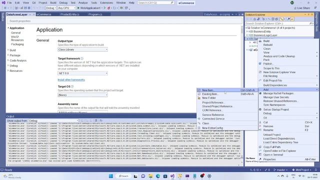 Real time ASP. Net Core N-tier/multi layered Mini Project - re recorded