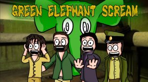 Зелёный Слоник / Green Elephant Scream - (Pizza Tower Scream meme)