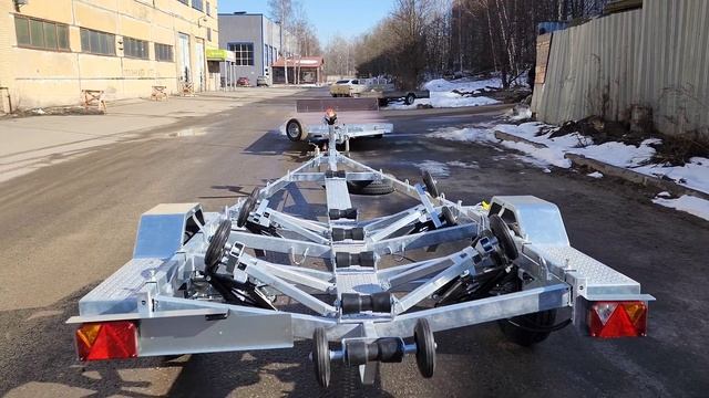 Обзор прицепа ЛАВ 81016А. Производитель Вектор смотреть онлайн