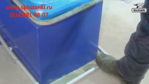 Пневматический кузнечный молот КМ1-16R в работе