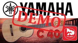 КЛАССИЧЕСКАЯ ГИТАРА YAMAHA C40M - демонстрация звучания
