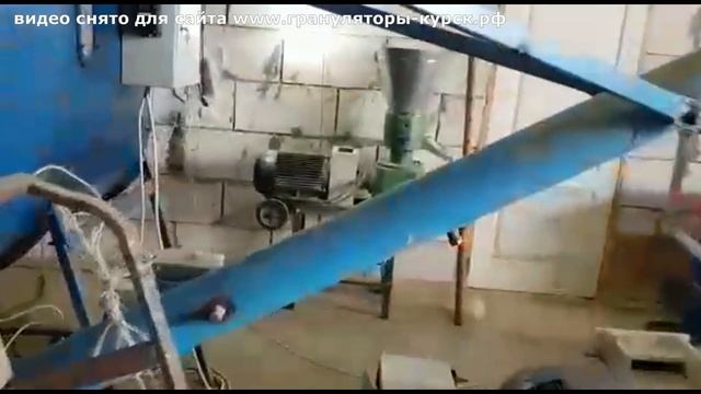 Линия производства кормовых гранул на основе гранулятора Соловей 4 смотреть онлайн
