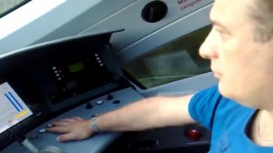 В кабине Сапсана