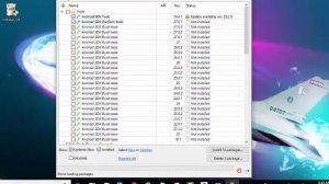 android sdk manager (installation of  Platform-tools )