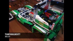 Lego Technic 42039 C Model "The Beast" Race Truck Speed Build