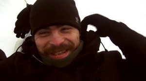 Зимний поход с ночевкой в -30. Борус. Стоянка "Водопады" / Зимняя ночевка