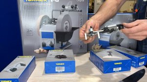 Заточка ножа с новым устройством для выставления углов Tormek KS-123