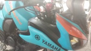 Yamaha Fazer modified Malik redium art