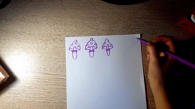 Пропись грибов и листьев смотреть онлайн