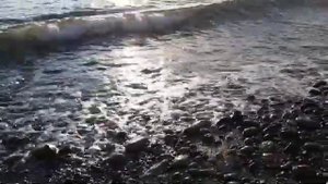 Закат, штиль (Гулрыпш, Абхазия)