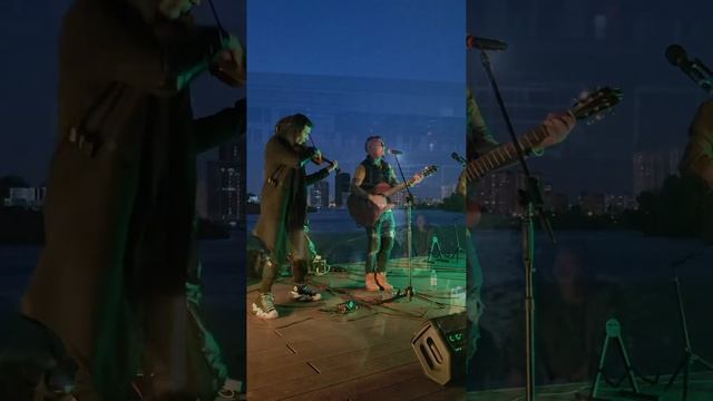 7-й лепесток (cover by River Chill) #cajon #violin #guitar #mushupsongs #mushup #cover #music  #live
